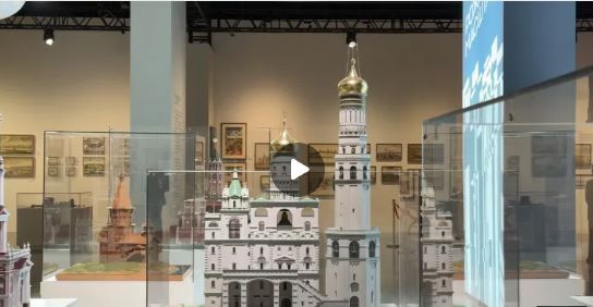 макет колокольни Ивана Великого