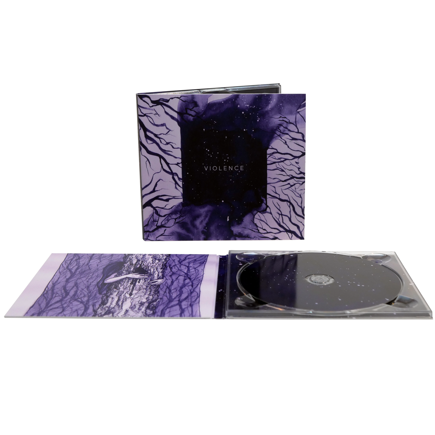 Диджипак четырехполосный (Digipack 4 panel)
