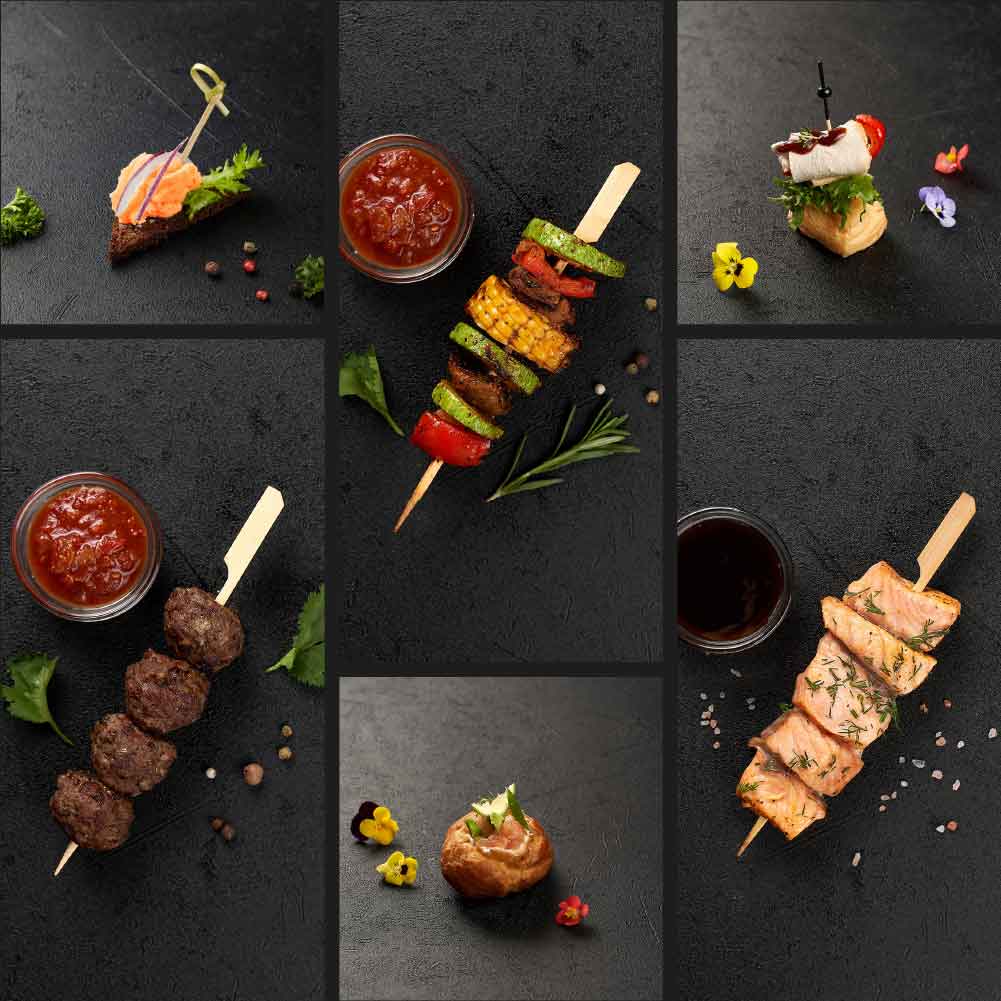 набор закусок гриль сытный Бокс с канапе от фурсет