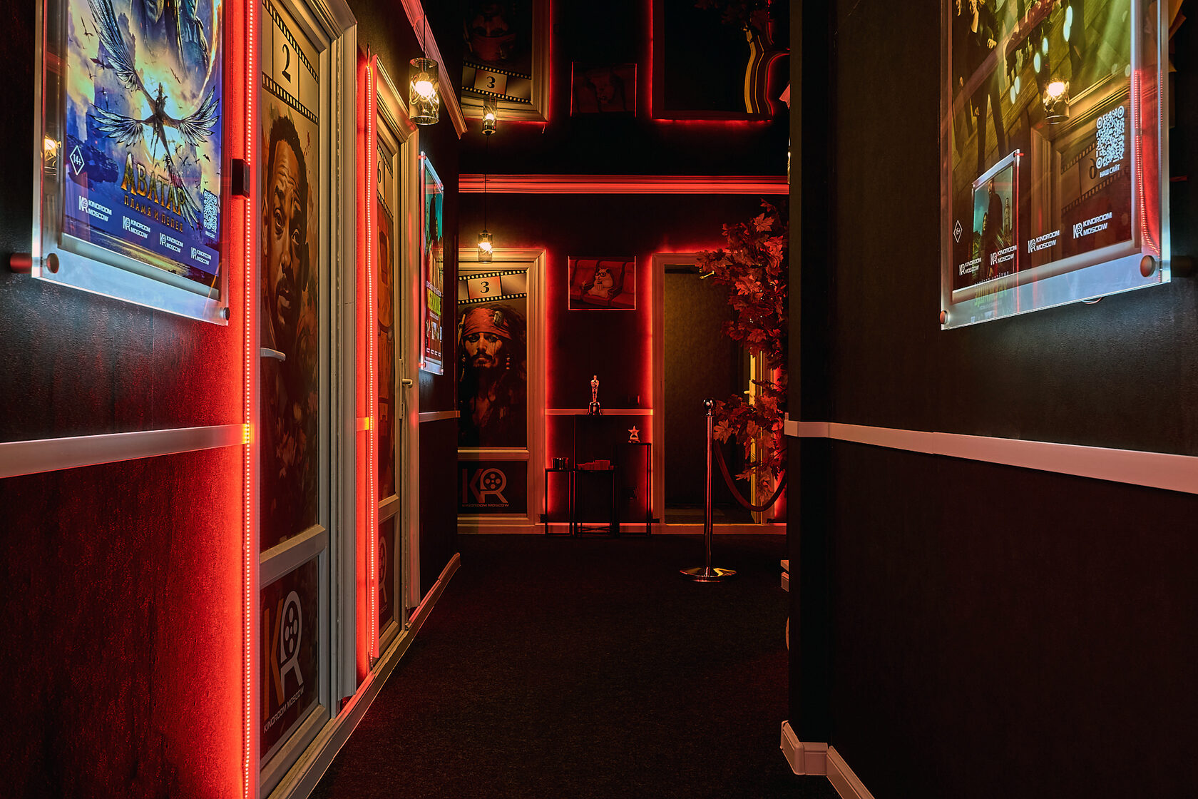 Интерьер Kinoroom Moscow