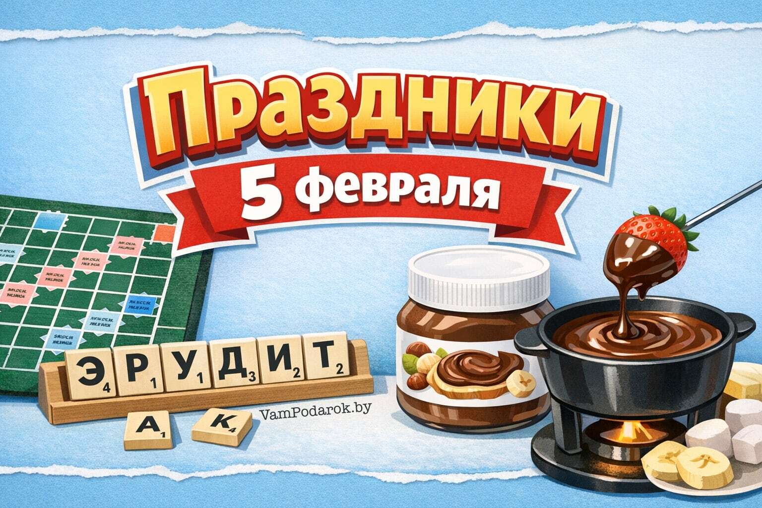 Праздники 5 февраля 2026 года – открытки и картинки