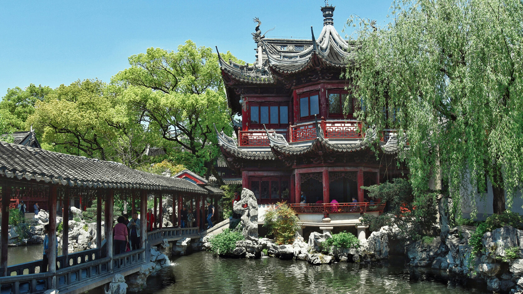 Старый город. Шанхай. Китай.