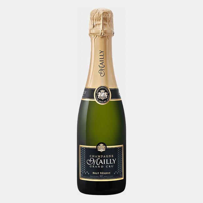 Шато Пино шампанское. Mailly Brut Reserve. Гранд Крю шампанское. Игристое 0,375 л.