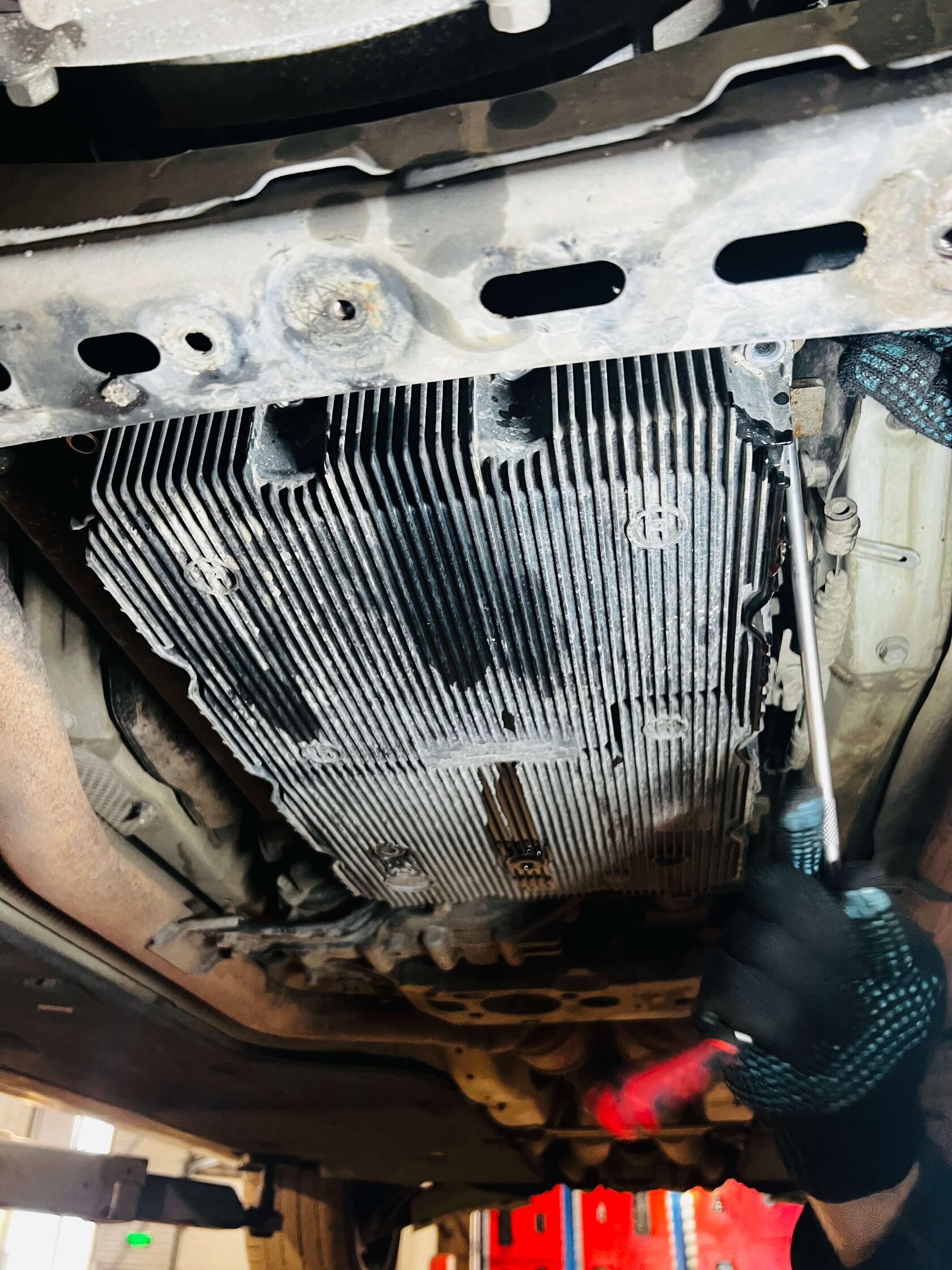 KIA Stinger A8tr1 аппаратная замена масла