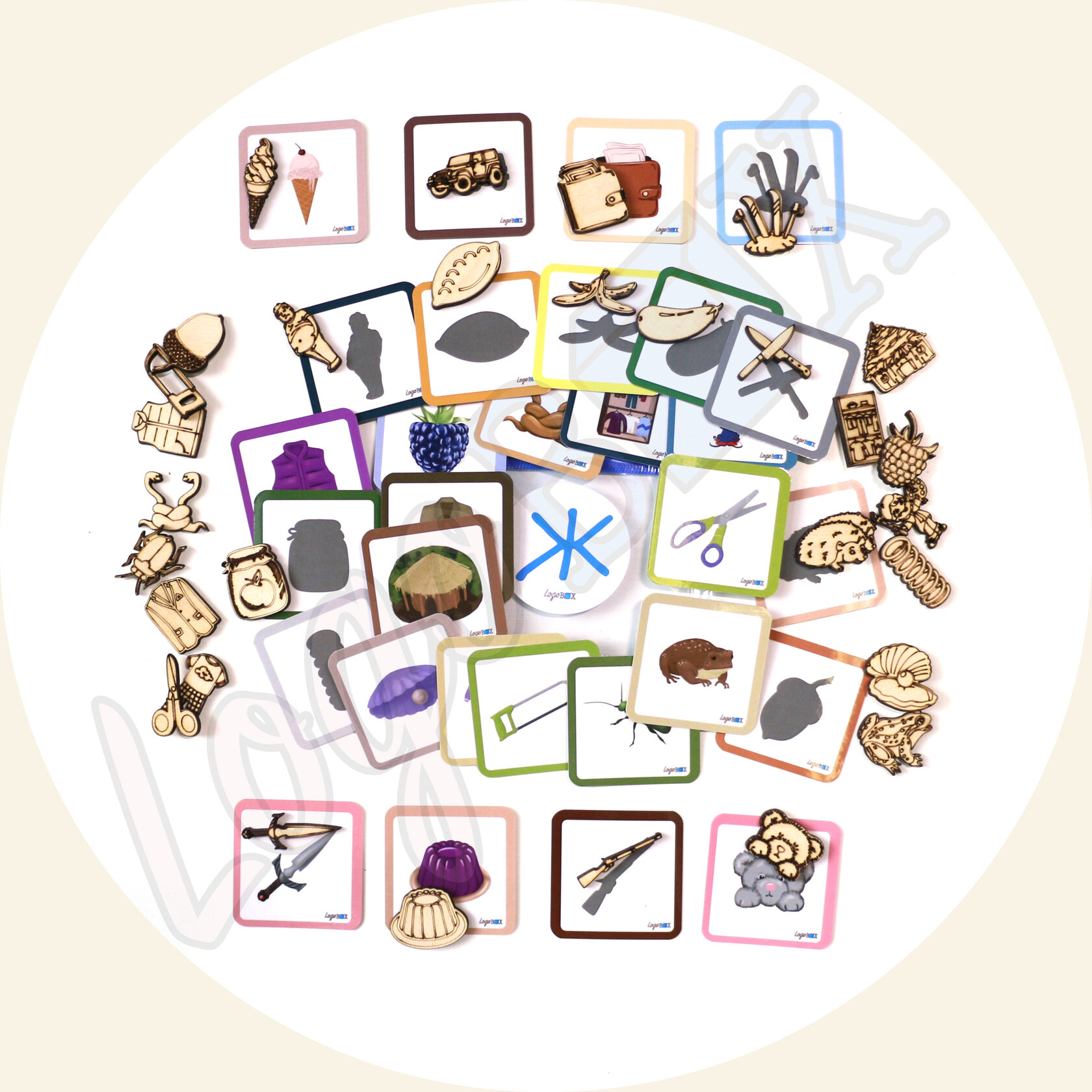 Карточки на звук "Ж"