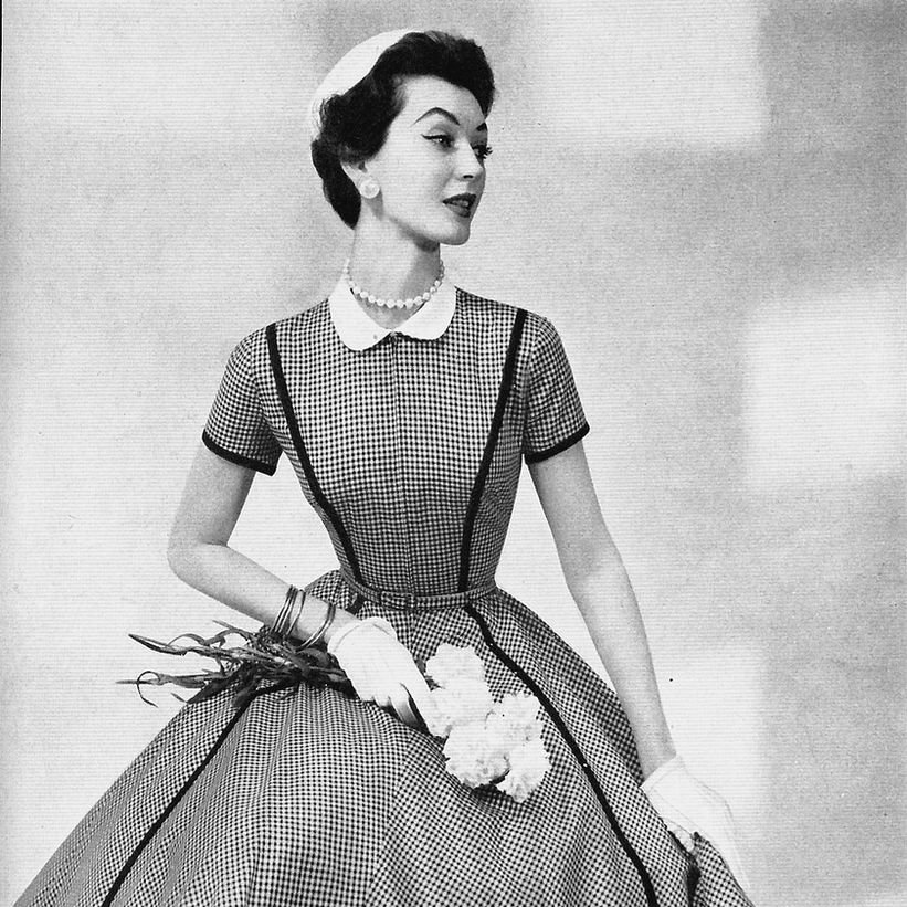 Модели платьев 50 60 годов