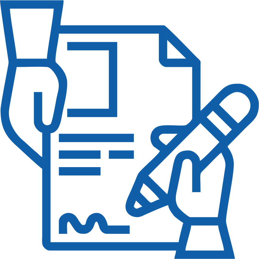 Прием и оформление