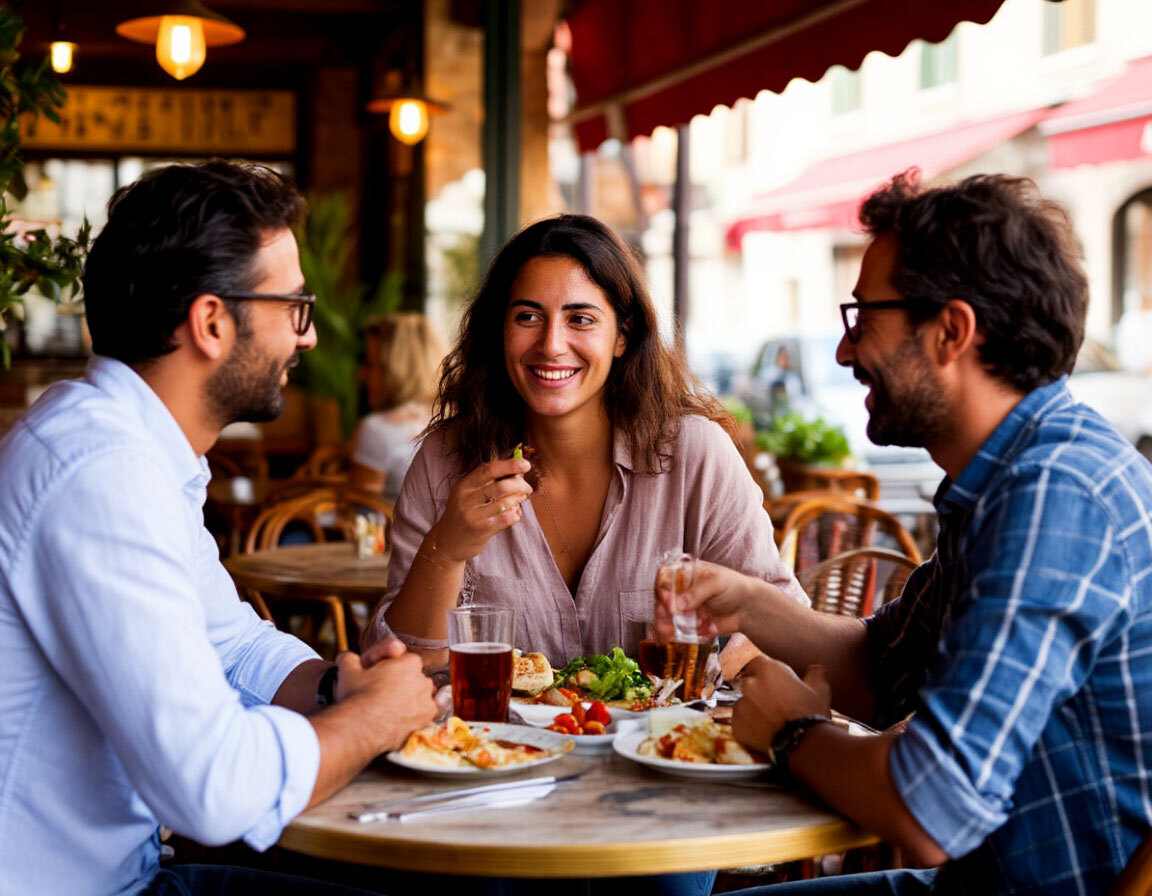 Италия. Кафе