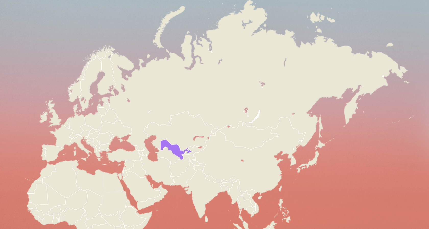 Карта тюркоязычных народов