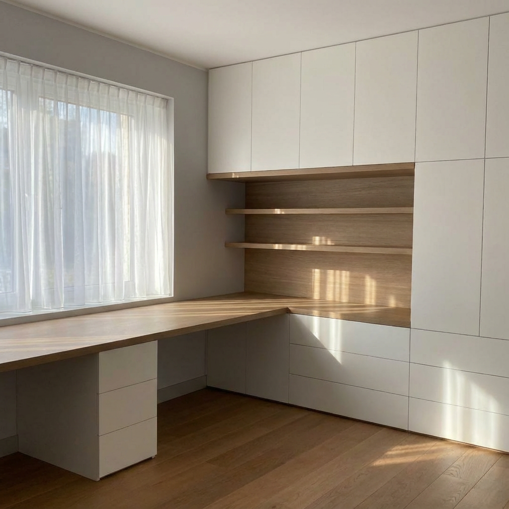 рабочая зона у окна