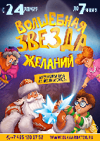 Новогоднее шоу Волшебная звезда желаний