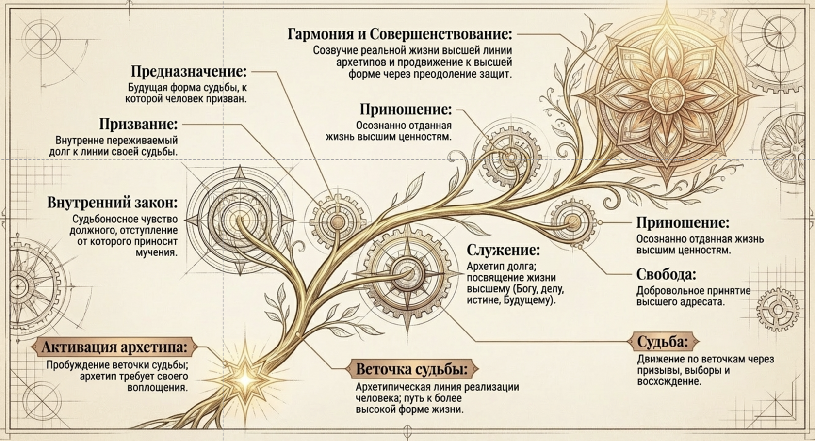 Цели архетипов