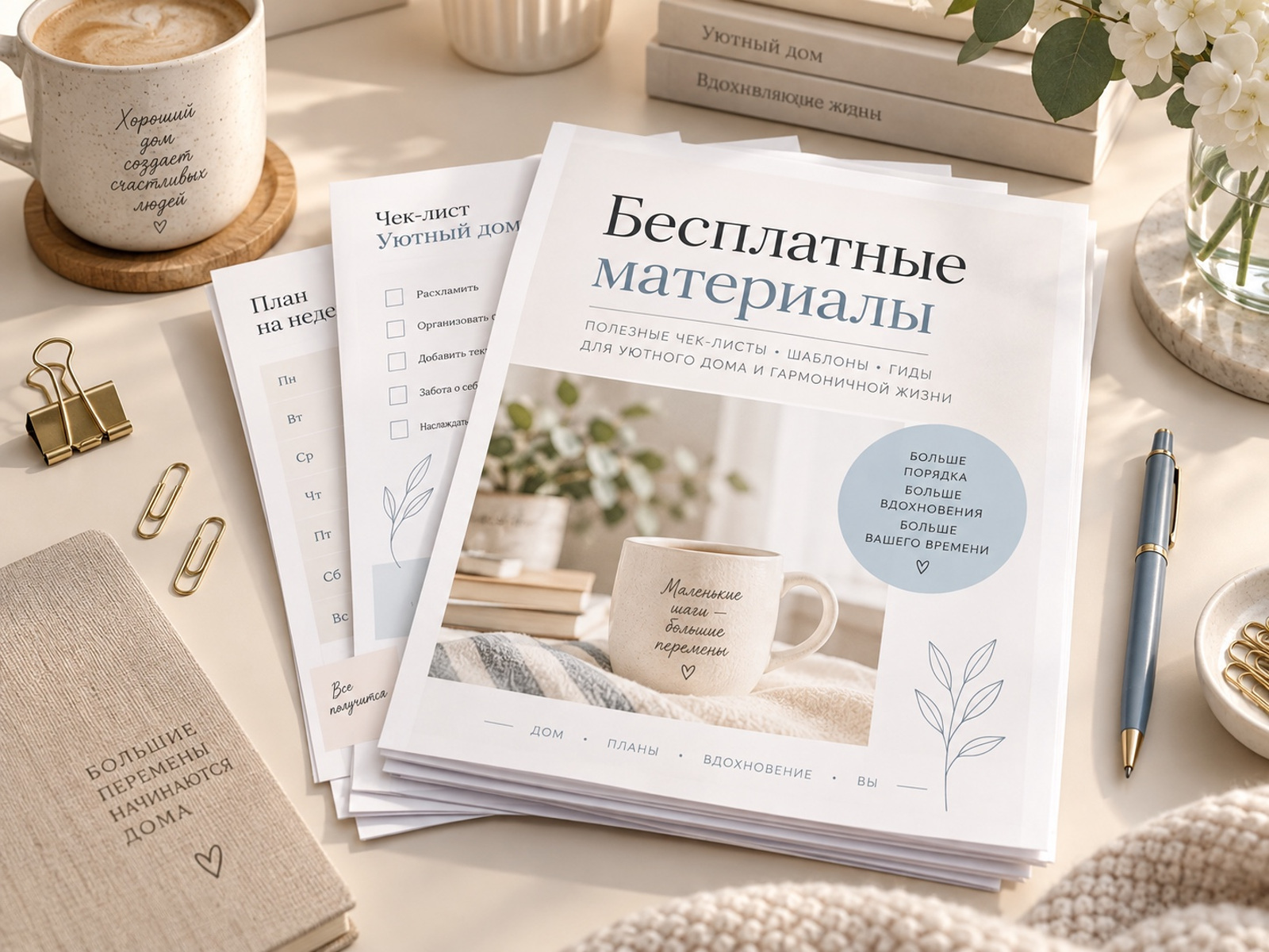 Бесплатные чек-листы и материалы Brilliant Home