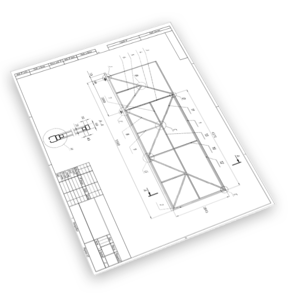Чертежи для сборки откатных ворот
