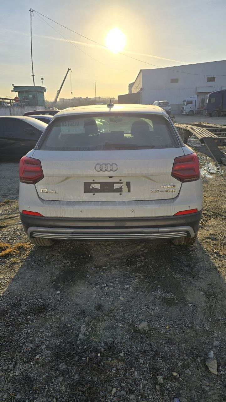 Фактический автомобиль вид сзади.