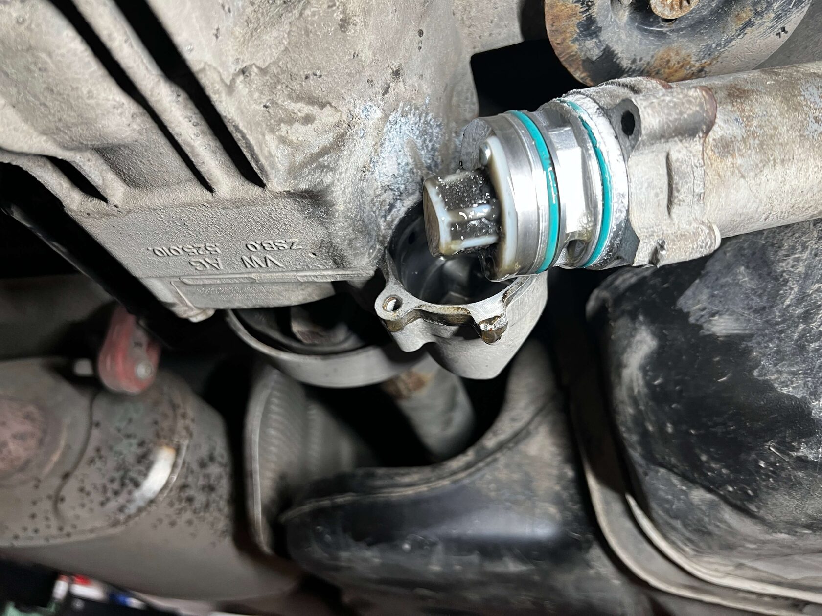 Очистка насоса муфты Haldex 6