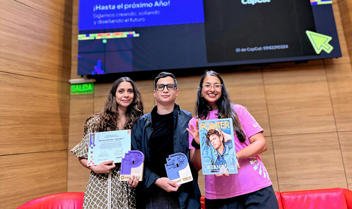 La revista Pointer del programa de Diseño de Vestuario gana el Premio Pixel Media 2025