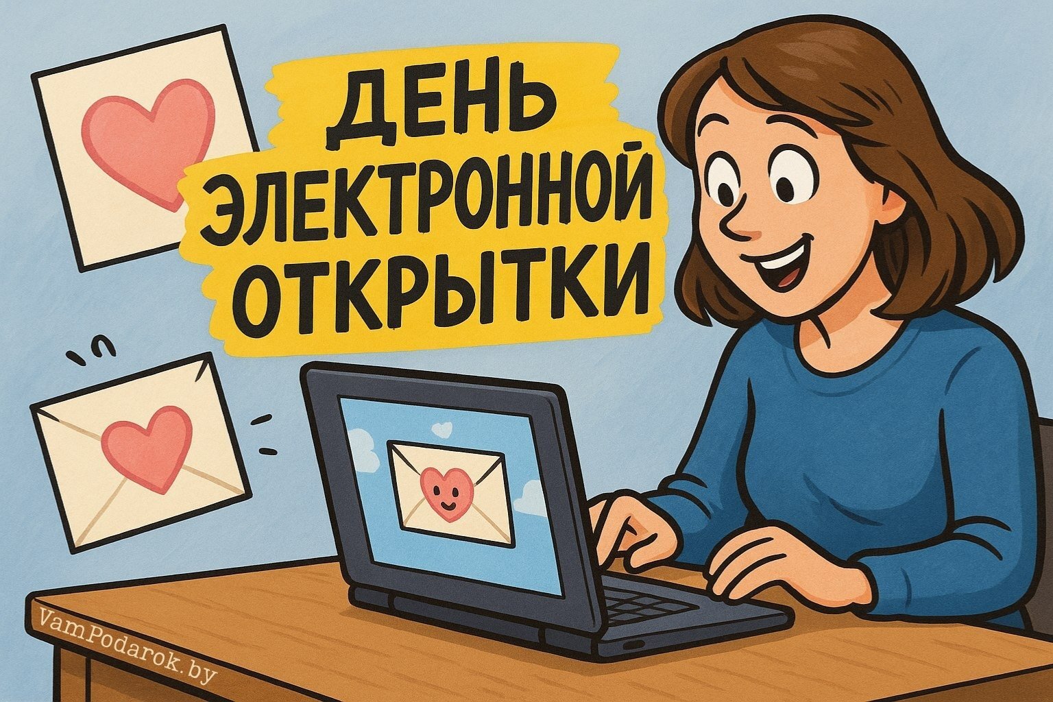 День электронной поздравительной открытки