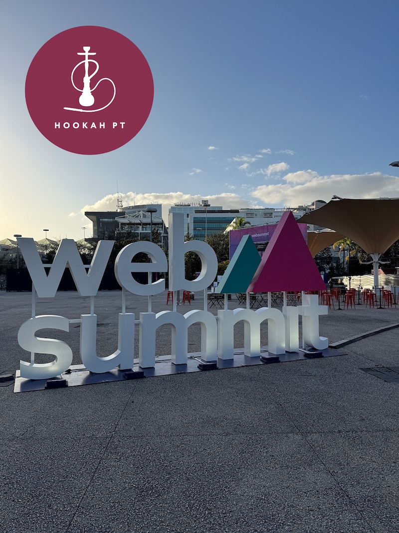 Hookah.pt Web Summit 2025 discount 10% off Lisbon Portugal