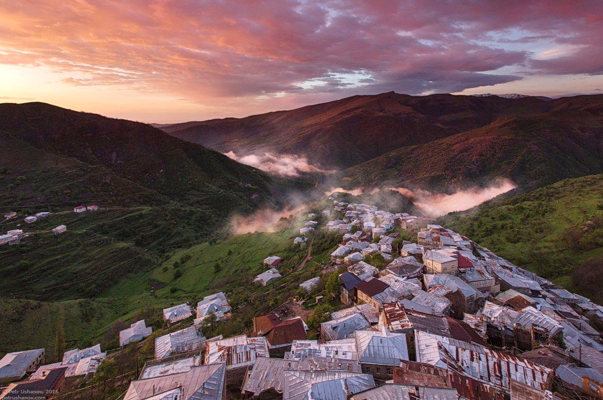 дагестан аулы в горах