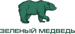 Логотип «Зеленый медведь»
