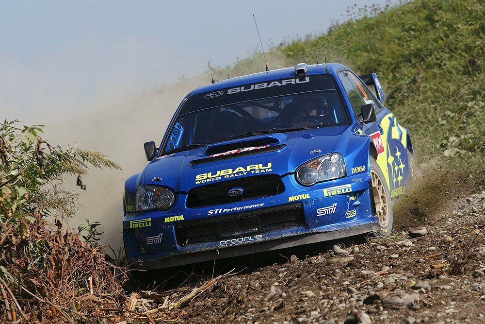 Крис Аткинсон и Глен Макнил, Subaru Impreza S11 WRC '05 (AC54 SRT), ралли Япония 2005/Фото: Reporter Images / Getty Images