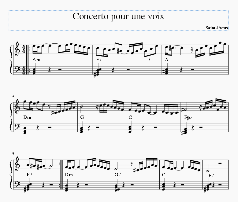 Concerto pour une voix 