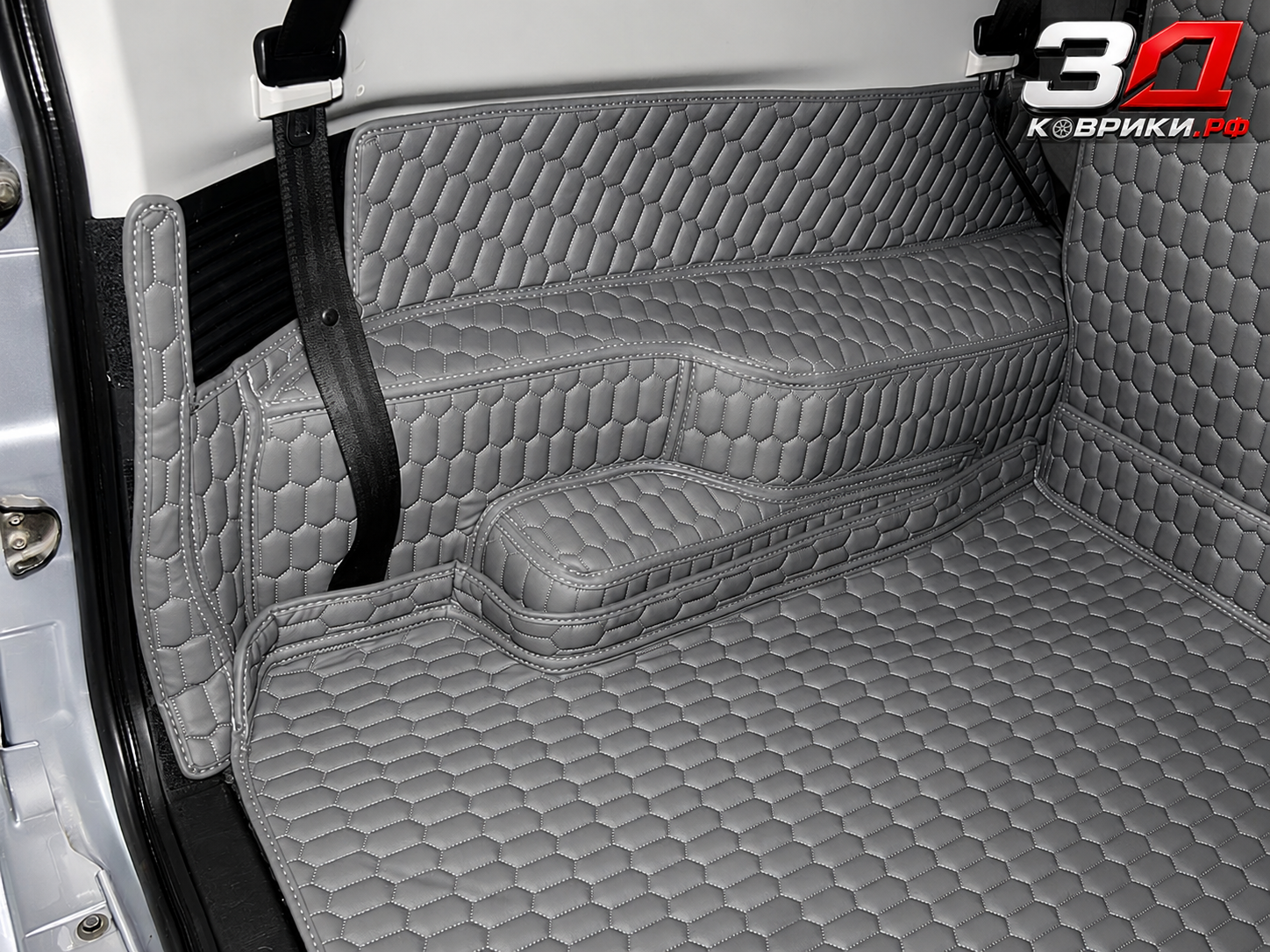 3D коврики Mitsubishi Pajero — фото готовой работы 7
