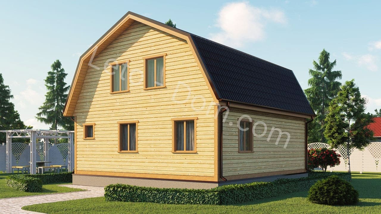 дом из бруса