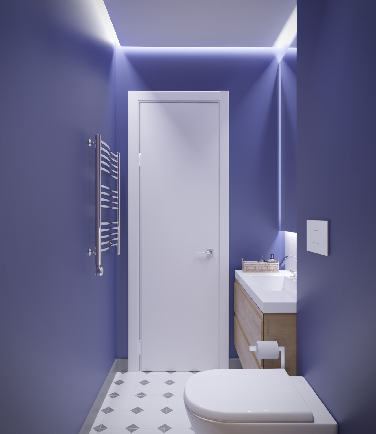 варианты освещения в туалете