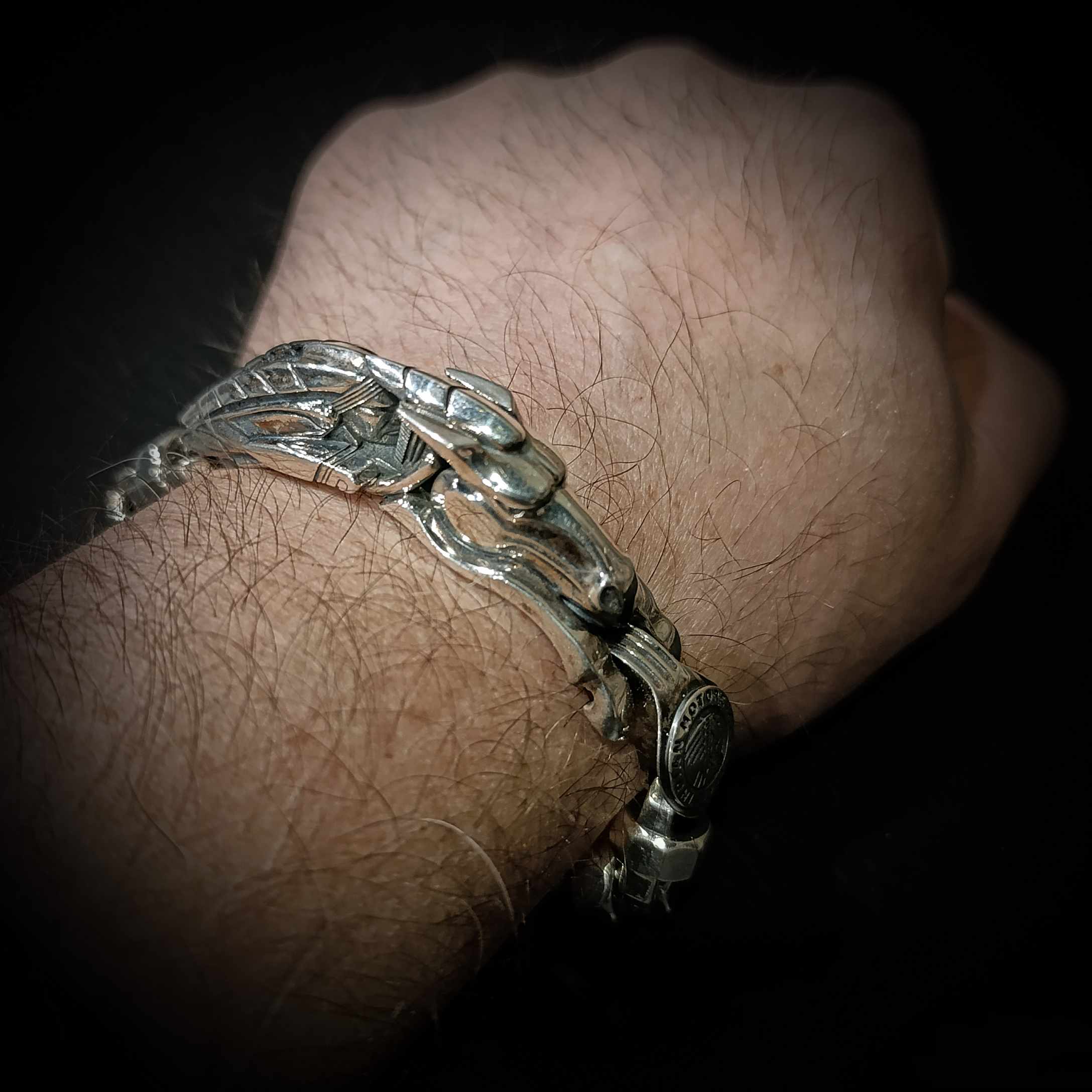 INDIAN, серебряный браслет мужской, широкий серебряный браслет мужской, мужской серебряный браслет