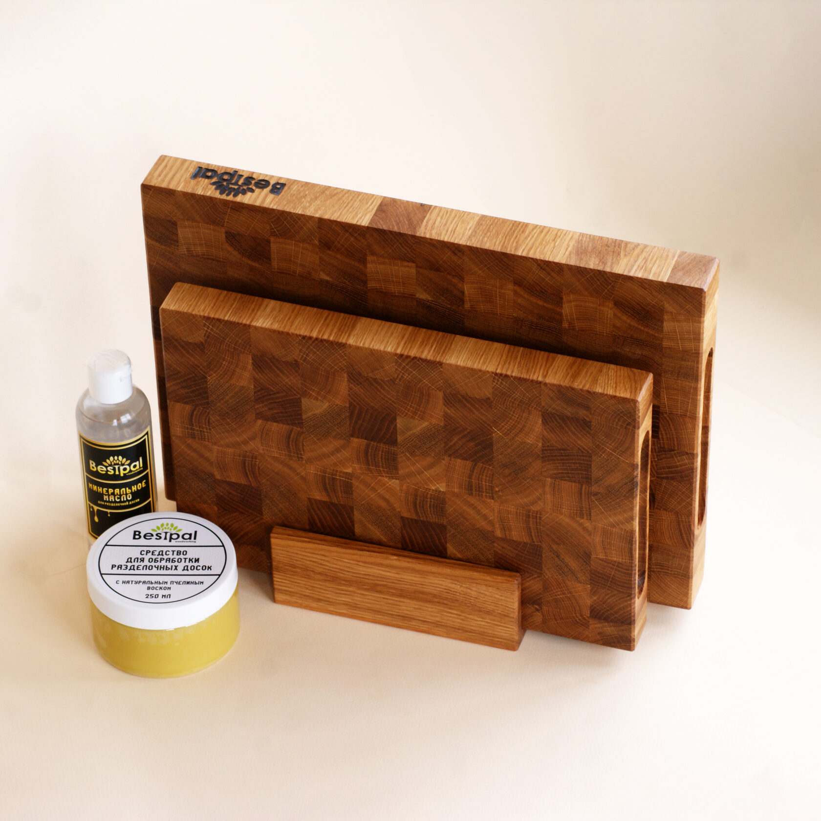 Торцевая доска из дуба