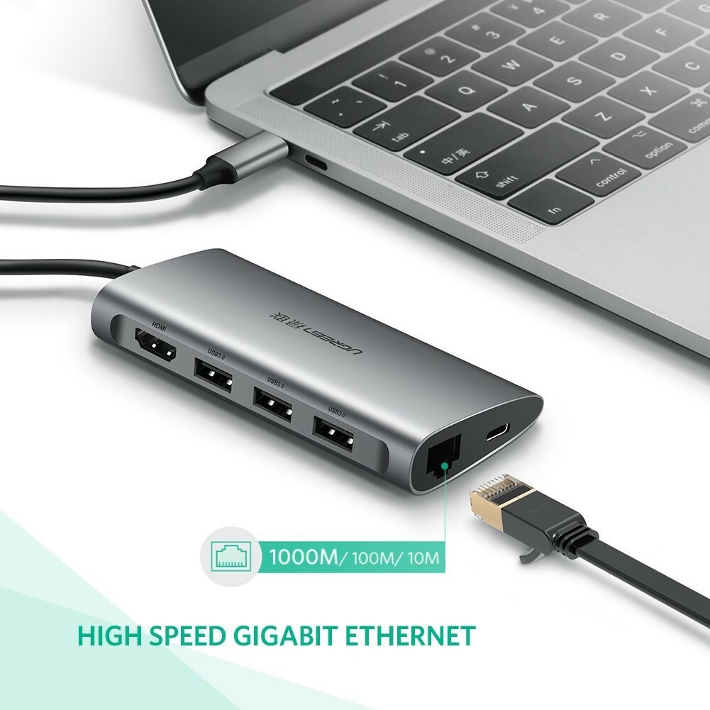 Ugreen usb c. Хаб Type c Ugreen. Ugreen USB C К USB A. Ugreen USB Type-c Hub. Ugreen USB Type c.