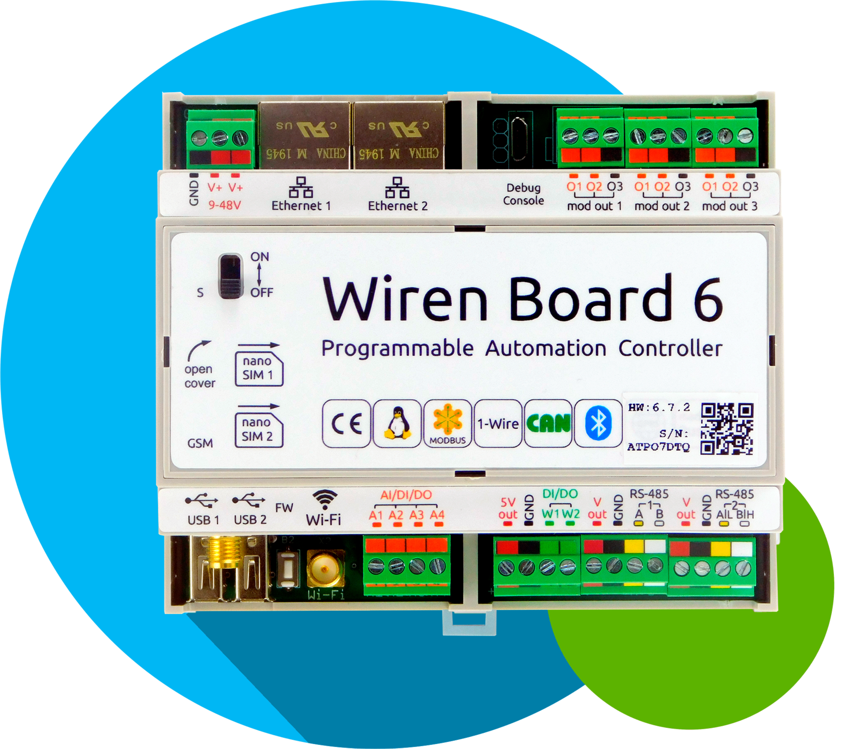 Контроллер Wiren Board 6. Контроллер 6.7 wirenboard. Контроллер для автоматизации Wiren Board 6 GSM. Wb6-WF-IND контроллер для автоматизации Wiren Board 6 (6.7).