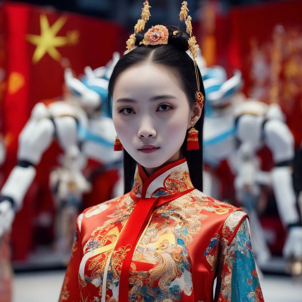 Выставка роботов в Китае