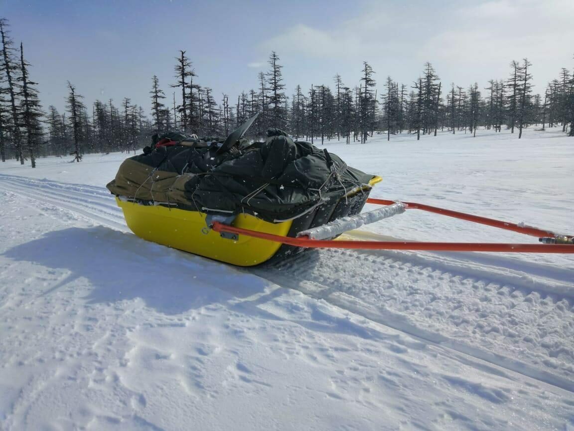 SNOW TRAIL — cани-волокуши для снегохода