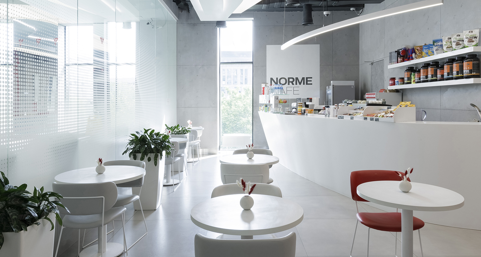 Norme Cafe — сеть фитнес-кафе здорового питания в Москве