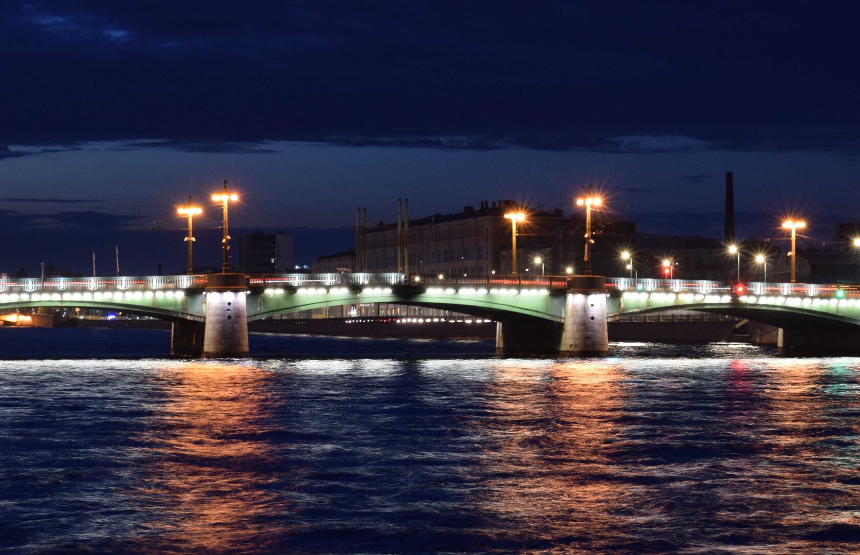 Сампсониевский мост - романтическая прогулка на развод мостов