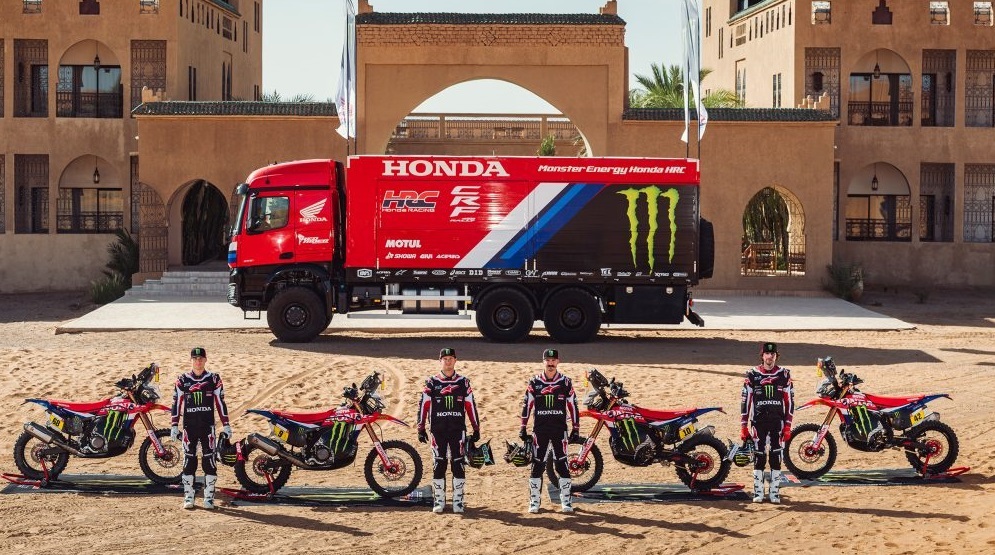 Дакар 2026: Команда Monster Energy Honda HRC