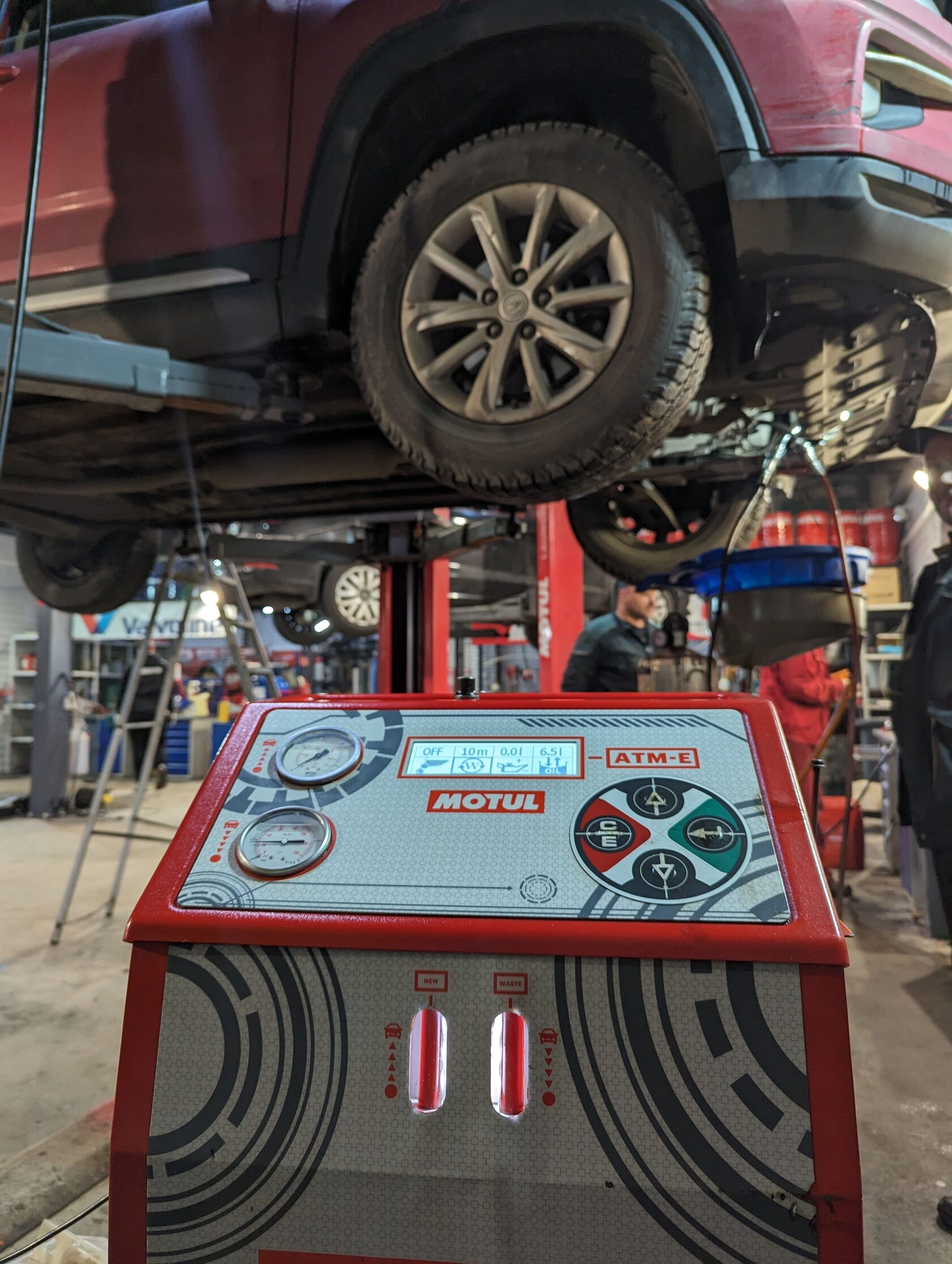 Установка Motul Evo для АКПП Changan