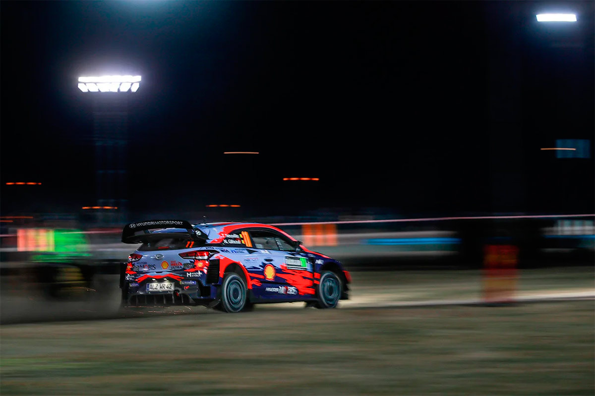 Тьерри Невилль и Николя Жильсуль, Hyundai i20 Coupe WRC, ралли Швеция 2020