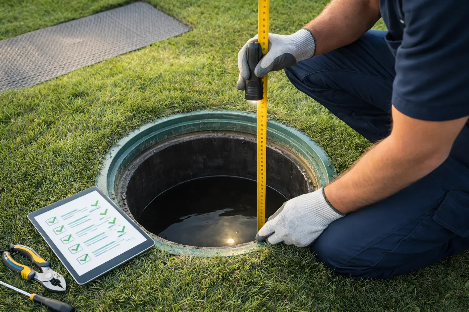 Колодец во дворе