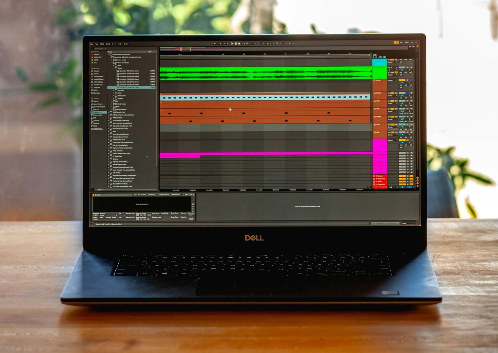 Ableton Live — интерфейс