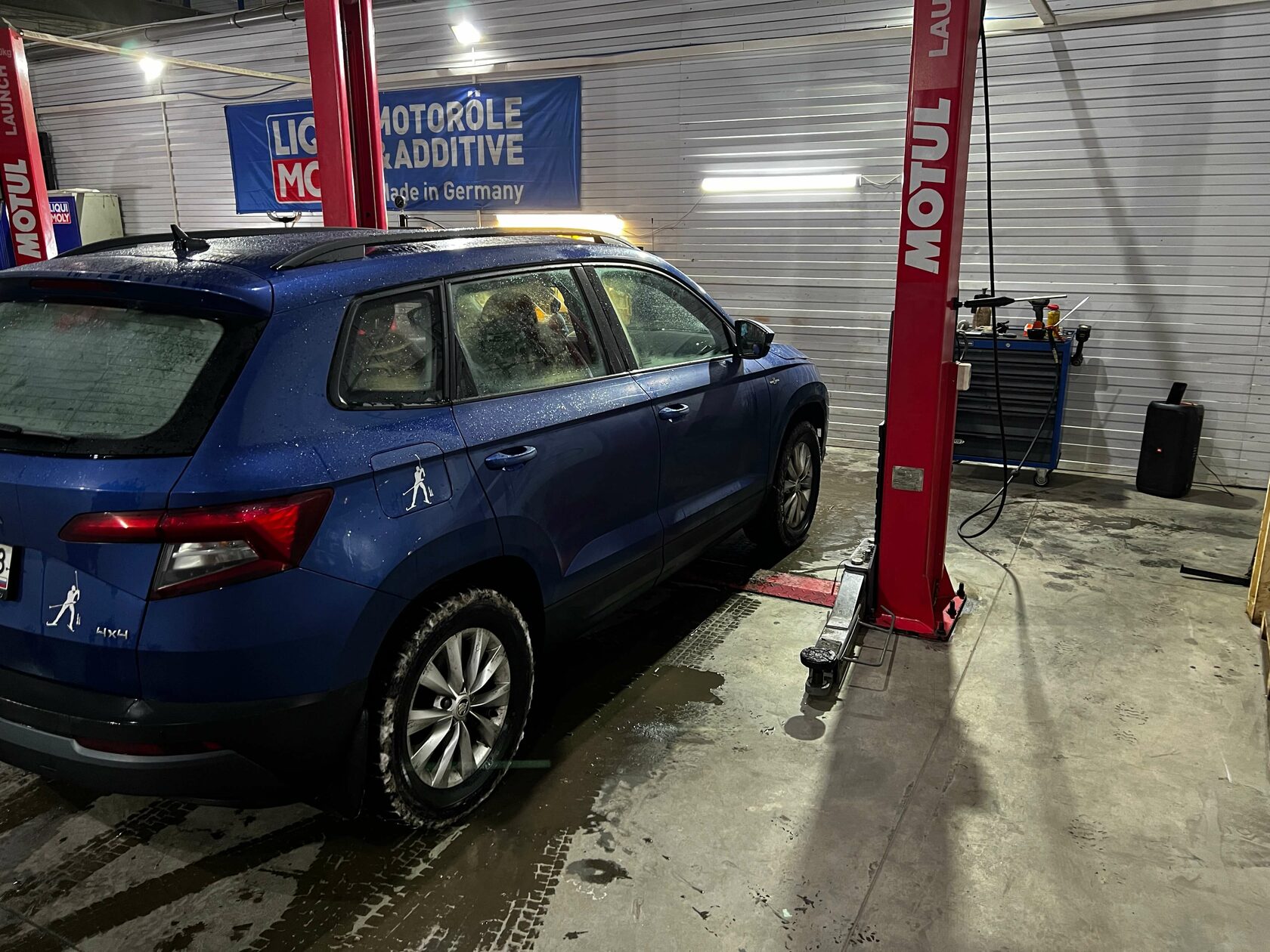 Замена масла в DSG Skoda Karoq Dq250