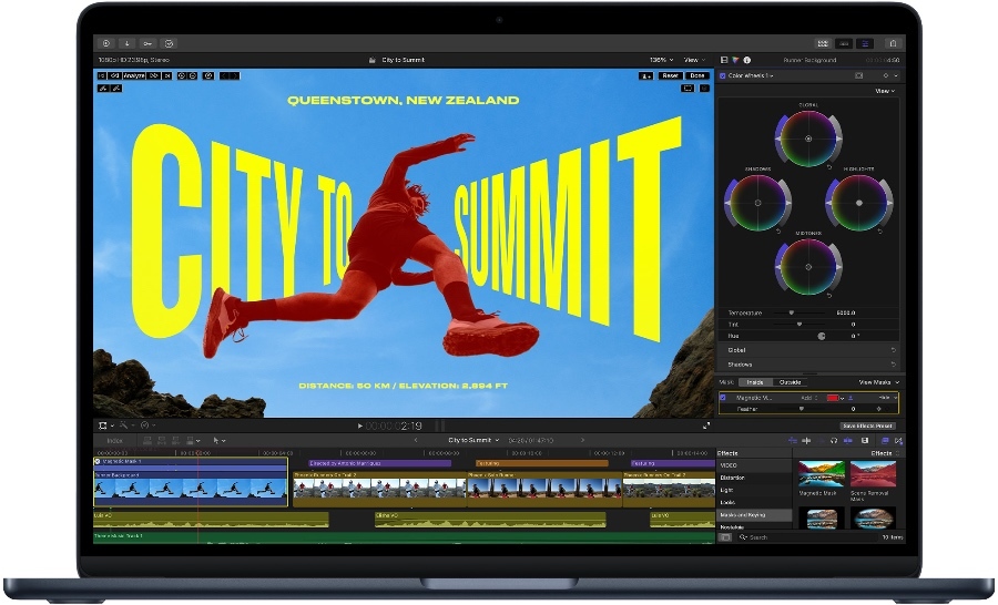 Графика MacBook Air M5