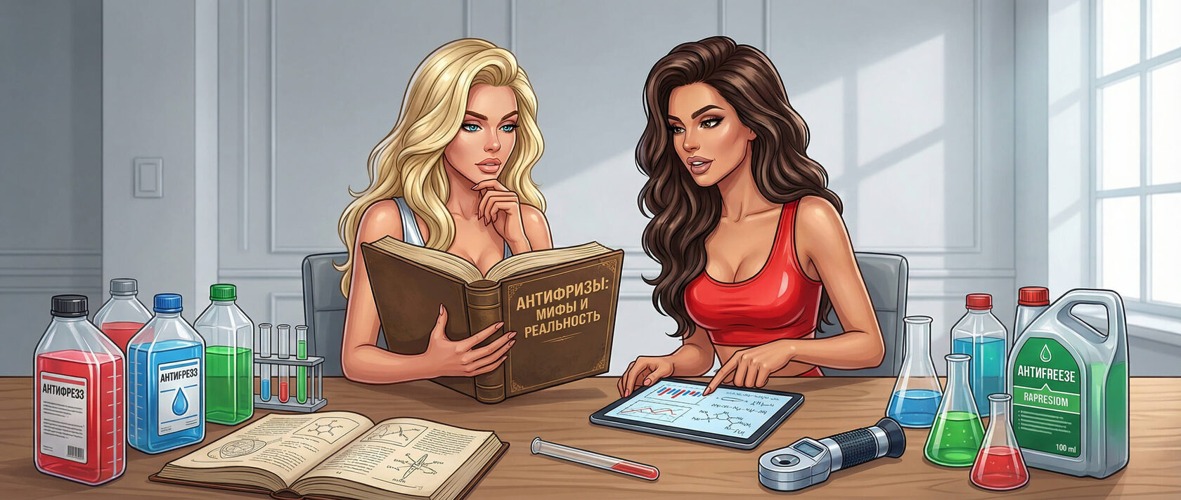 Мифы об антифризах