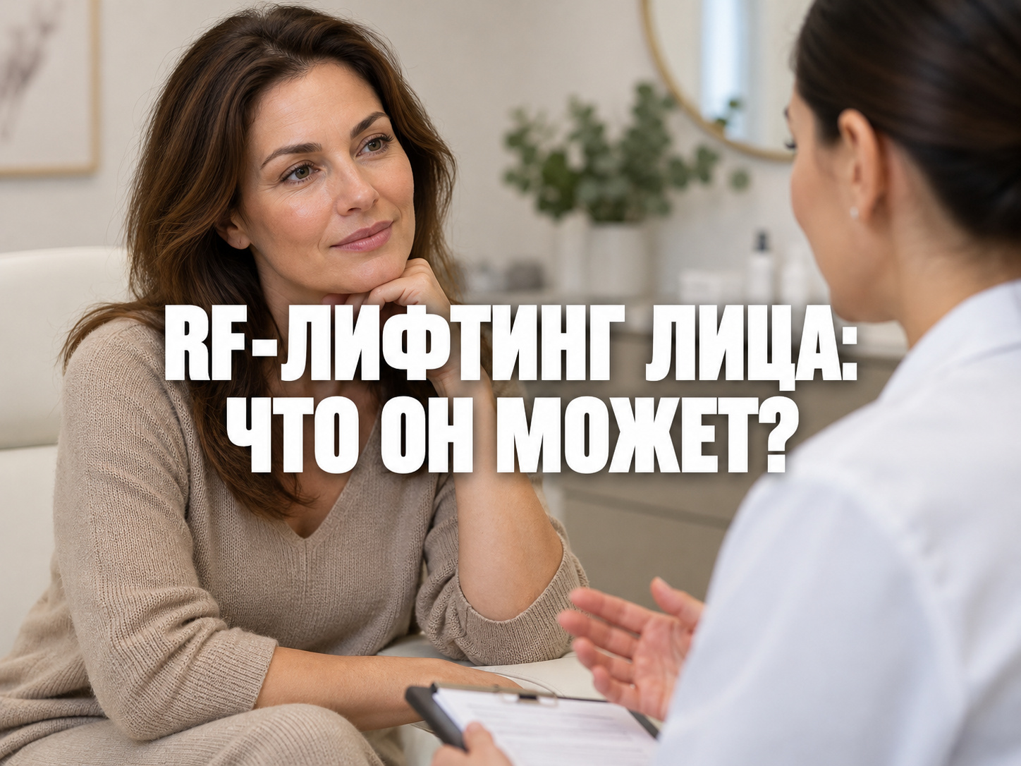 Иллюстрация к статье: Какие задачи решает микроигольчатый RF-лифтинг лица в Екатеринбурге?