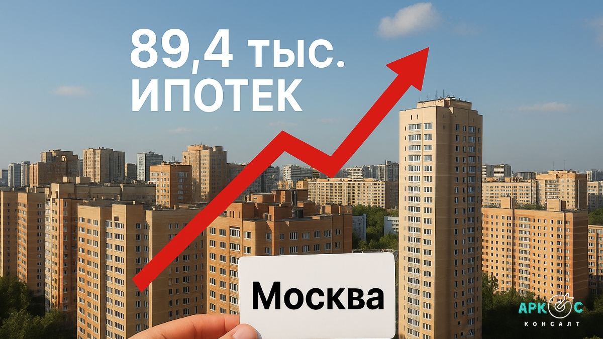 В Москве число ипотек растёт — почти 11,4 тыс оформлено в сентябре