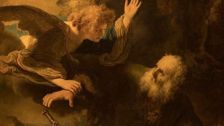 Выставка Рембрандт Жертвоприношение Авраама после реставрации Эрмитаж