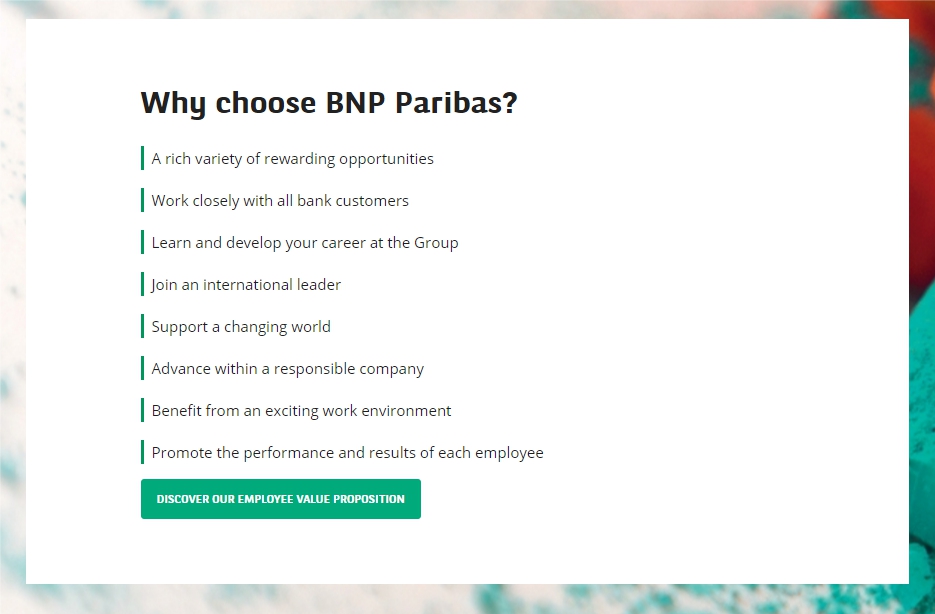 Преимущества работодателя group.bnpparibas